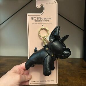 Black Dog Bag Charm